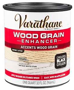 ENHANCER WOOD GRAIN BLACK 1QT