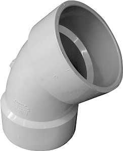 192503 DWV 45DEGREE ELBOW 3IN