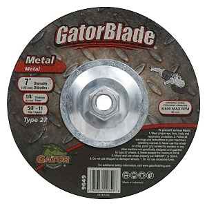 9649 WHEEL GRIND METAL 7X1/4IN