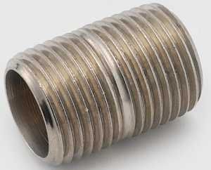 38300-16 BRASS NIPPLE 1XCLOSE
