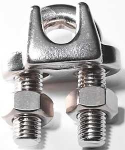 260S-3/16 SS WIRE ROPE CLIP