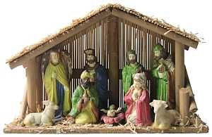89427 NATIVITY ST W/STABLE 9PC