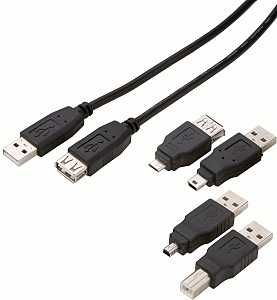 PU1005KTB USB CABLE KIT W/TIPS