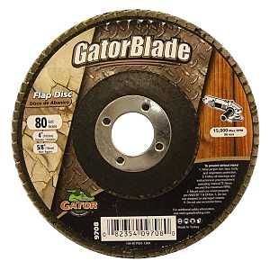 9708 DISC FLAP 4X5/8IN 80 GRIT