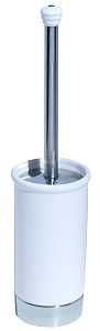 95621 TLT BWL BRUSH WHT 17.5IN