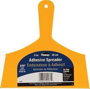 00081 SPREADR ADHES 3/32VNOTCH