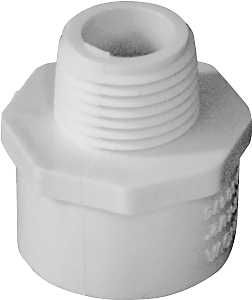 435614 PVC MLE ADPTR 3/4X1/2