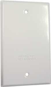 5173-6 WHT BLANK COVER 1G