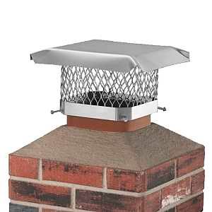 SCSS99 9X9 SS CHIMNEY CAP