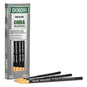 00081 BLACK CHINA MARKER