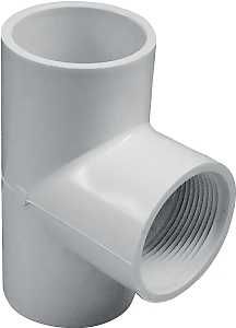 435853 PVC SXSXFIP TEE 1IN