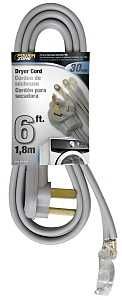 DRYER CORD 10/3 SRDT GRAY 6FT