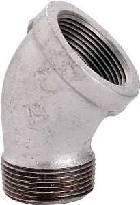 3/4 GALV 45DEG STREET ELBOW