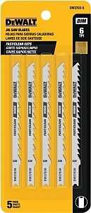 DW3703-5 JIG BLADE 4" 6TPI 5PK