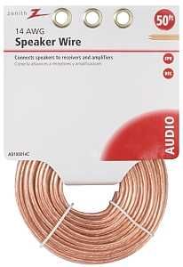 AS105014C SPKR WIRE 14G 50'