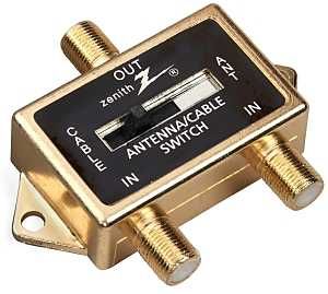 VR1001SW2W SWTCH COAX SPLITTER