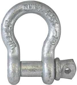 7/8 GLV ANCHOR SHACKLE 7/8IN