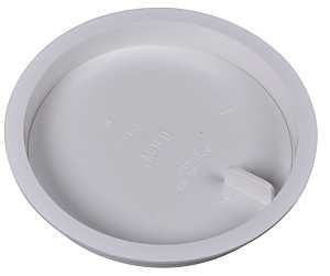 39103 TEST CAP W/BRCOD WHT 4IN