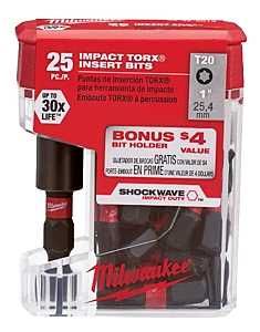 48-32-5013 BIT INSERT T20 25PK