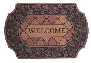 T199 DOOR MAT FLOCKING 35X23IN