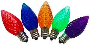 24770 BULB LED C7 CRYS MULTI