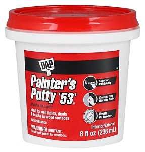 12240 WHT PAINTERS PUTTY 1/2PT