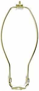 60122 HARP 10IN POLISHED BRASS