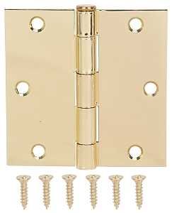 BRTBRS RES SQUARE HINGE 3.5IN