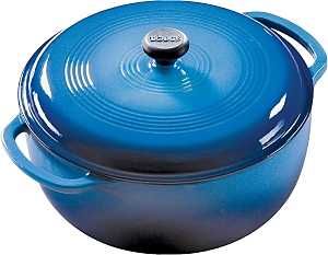 EC6D33 DUTCH OVEN BLUE ENAMEL