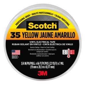 35 YEL ELECTRICAL TAPE 3/4IN