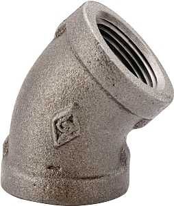 1-1/2 BLACK 45DEG ELBOW