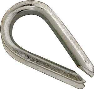 T7670629 ZNC CABLE THIMBLE 1/4