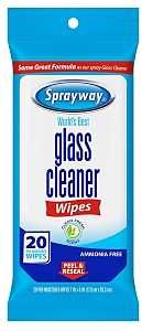 WIPES GLASS CLEANER 20 COUNT