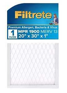 UT22-4 FILTER AIR 20X30X1IN