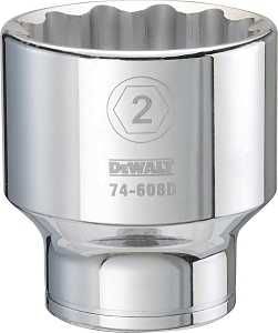 DWMT74608OSP SKT 3/4DR 2IN SAE