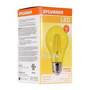 40302 LED 4.5W A19 DIM MED YEL