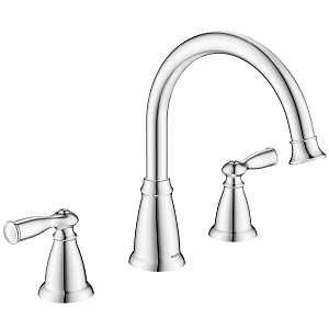 86924 FAUCET TUB 2HDL CHROME