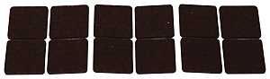 PAD FELT LIGHT DUTY 1IN X 1IN