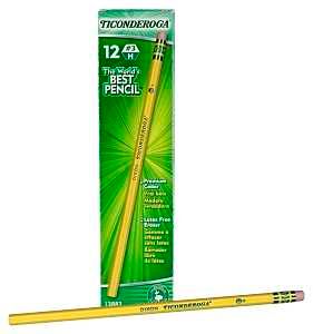 13883 #3MED-HARD YELLOW PENCIL