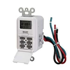 TMDW10 TIMER DIG WALL SWITCH W