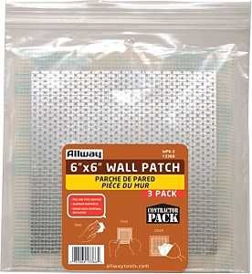 WP6-3 DRYWALL PATCH 6X6IN PK3