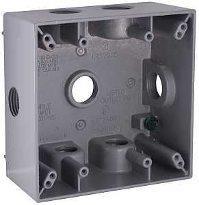 53380 RECT BX 2G 7-1/2 GRAY