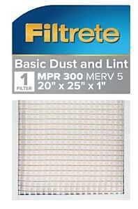 303-4 FILTER AIR DST 20X25X1IN