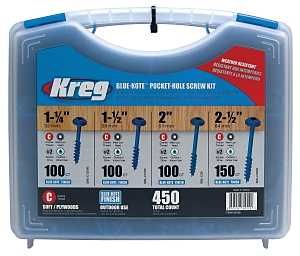 KIT SCRW POCKET-HOLE BLUE-KOTE