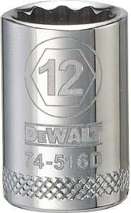 DWMT74516OSP SOCKET 3/8DR 12MM