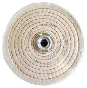 527-40-6 SPRL SEWN BUFF WHL 6"