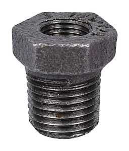 1/4X1/8 BLACK HEX BUSHING