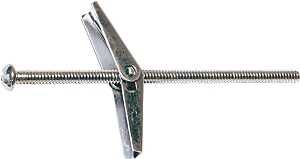 1/4-20X3IN ZN TOGGLE BLT/WING