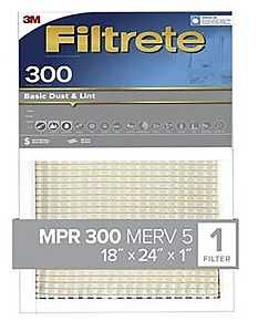 FILTER AIR DUST&LINT 18X24X1IN FILTER AIR DUST&LINT 18X24X1IN