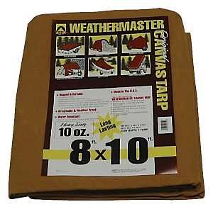 CA0810D CANVAS TARP 8X10 10OZ
